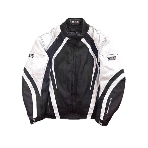 Frank Thomas XTi II Hyper Tec Armored Padded Motorcycle Jacket W/ Zip Out Liner - Picture 1 of 12